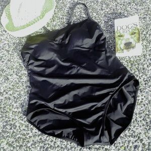 Jantzen one-piece cross back swimsuit as 16